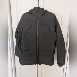 Rei Men's 850 Down Stormhenge Green Winter Hiking Jacket